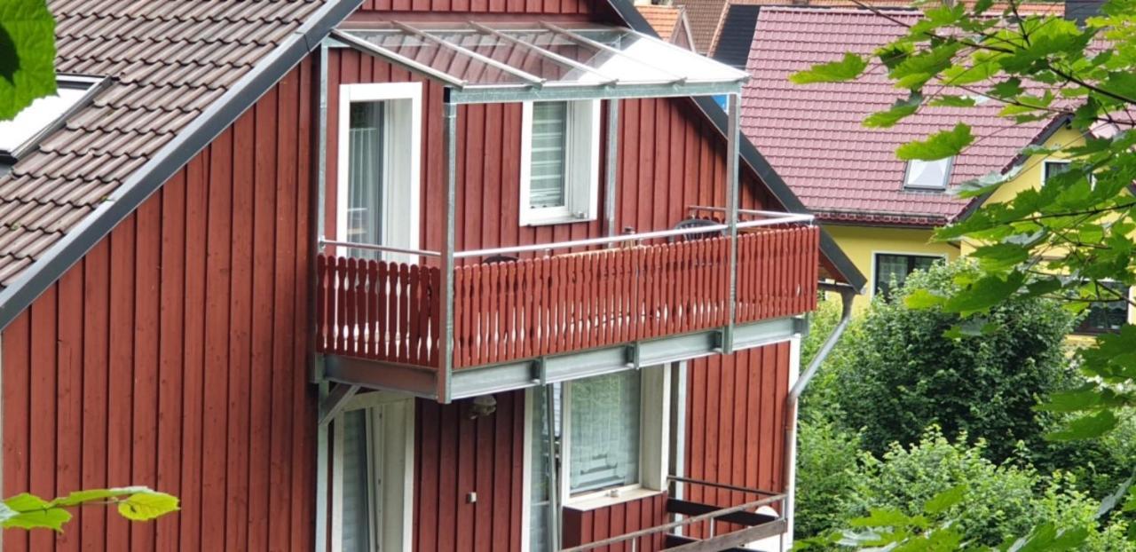 Fewo Mit Balkon Direkt Am Wald Und Wanderweg Ruhe Pur 2 Og Bad Sachsa Eksteriør bilde