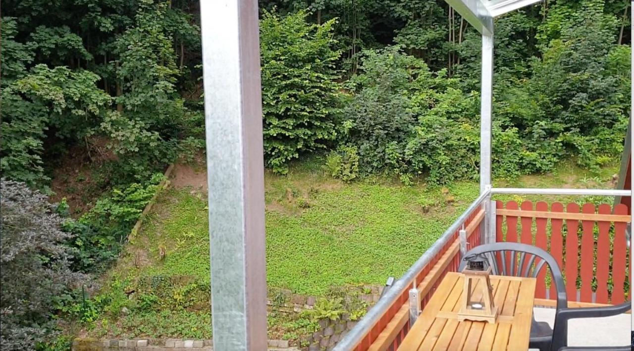 Fewo Mit Balkon Direkt Am Wald Und Wanderweg Ruhe Pur 2 Og Bad Sachsa Eksteriør bilde
